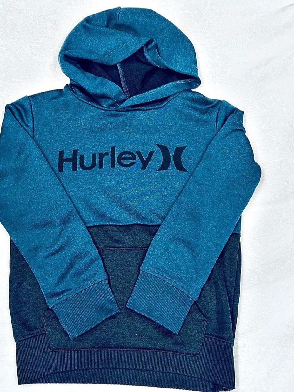 Hurley Color Block Hoodie Size Medium Like New